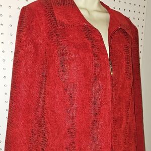 Erin London Vibrant Red Blazer